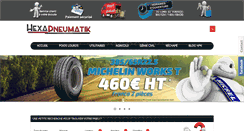 Desktop Screenshot of hexapneumatik.com